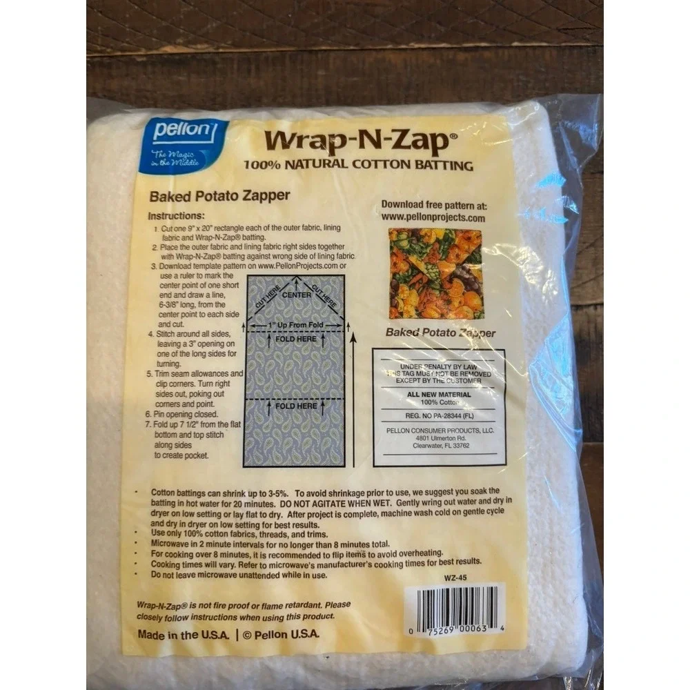 Pellon wrap zap